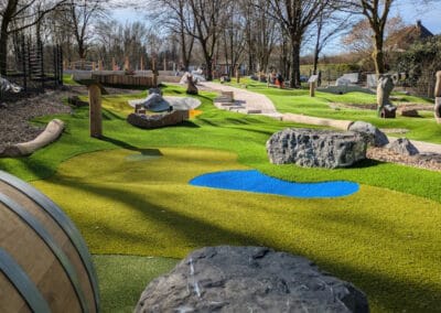 Adventure Minigolf Bochum - Überblick unterer Bereich