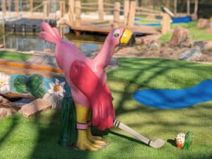 Ingo Flamingo von Kattas Welt - Adventure Minigolf Bochum