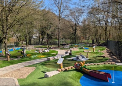 Unterer Bahnbereich - Adventure Minigolf Bochum