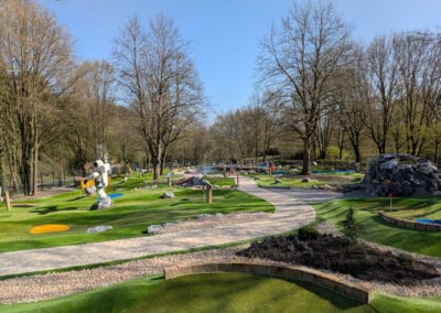 Oberer Bereich - Adventure Minigolf Bochum