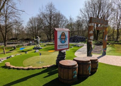 Siegerpodest - Adventure Minigolf Bochum